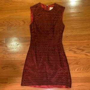 Tocca burgundy dress